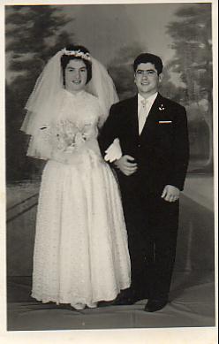 Mom and Dad...wedding day October 5, 1964.